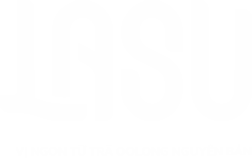 Lasu Logo Va Slogan Trang